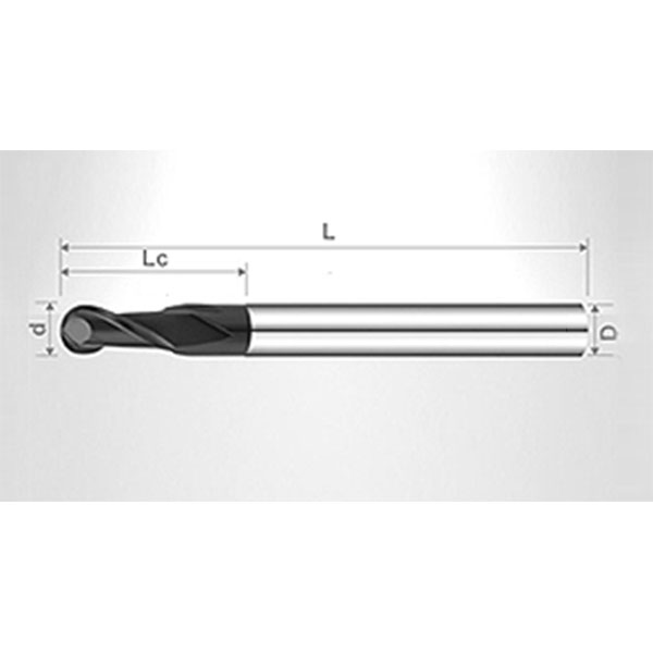 鎢鋼加長(zhǎng)球頭銑刀